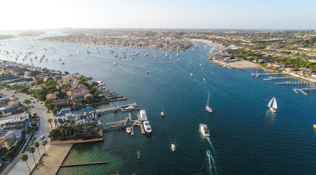 Huntington Harbour, California